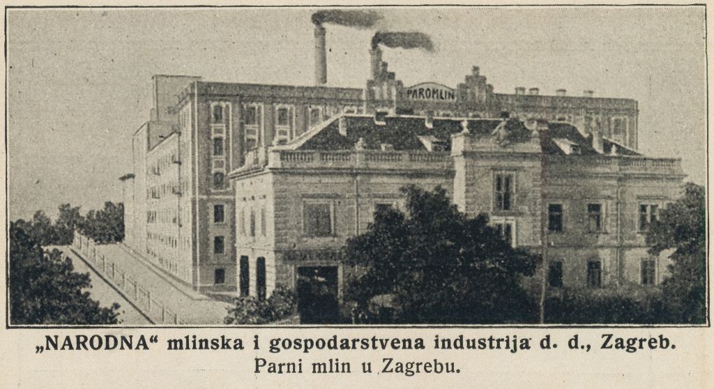 Paromlin, Trnjanska cesta, 1926. godine